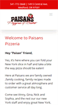 Mobile Screenshot of paisanspizzeria.com